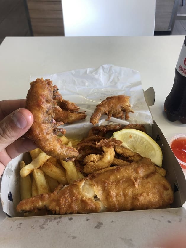 fish and chips sul africano 