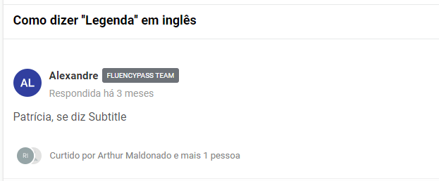 Questions: a maior comunidade de perguntas e respostas sobre inglês do Brasil