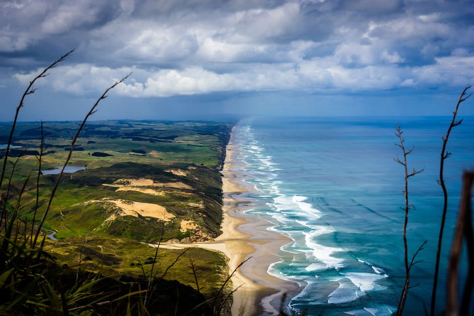 praia na nova zelândia