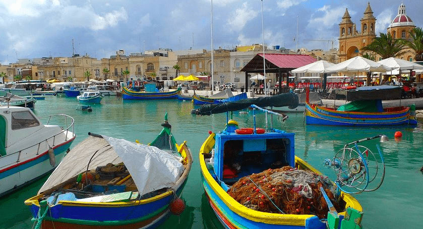 Ilha dos pescadores, Marsaxlokk em Malta
