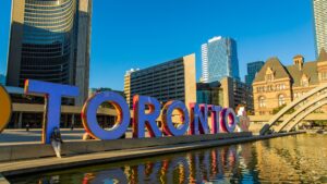 toronto placa escrita