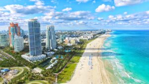 miami cidade com praia